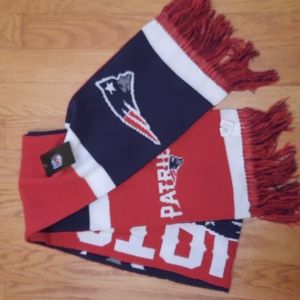 NEW NFL Patriots Scarf NEW ENGLAND